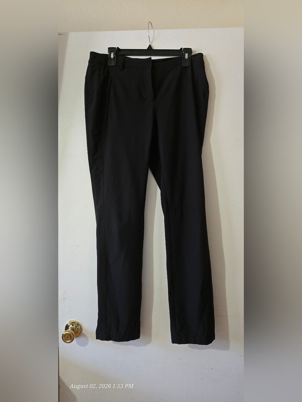 Slazenger Black Women's Straight Leg Trousers